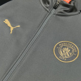 2026-27 Man City Grey Jacket Tracksuit