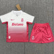 2026-27 Sporting Lisbon White Red Special Edition Kids Soccer Jersey