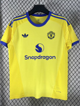 2026-27 Man Utd Yellow Goalkeeper Fans Soccer Jersey