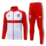 2026-27 River Plate White red Jacket Tracksuit #A26115