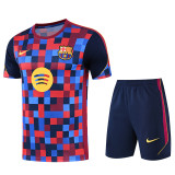 2026-27 BAR Red blue Training Short Suit