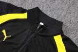 2026-27 Dortmund Black Half Pull Tracksuit #B26118(半拉链)