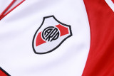 2026-27 River Plate White red Jacket Tracksuit #A26115