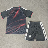 2026-27 Man Utd Black Red Kids Training