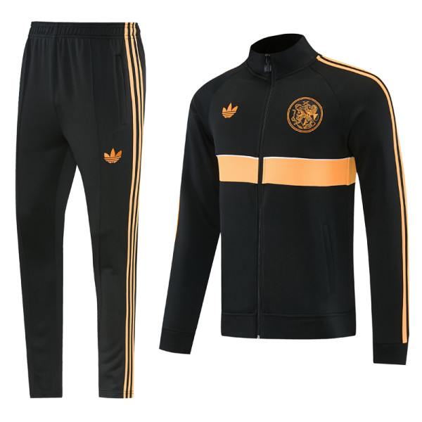 2026-27 Ajax Black Jacket Tracksuit #08