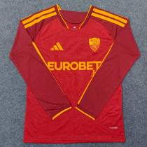 2026-27 Roma Home Long Sleeve Soccer Jersey (长袖)