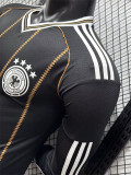 2026-27 Germany Third Black Gold Long Sleeve Player Version Soccer Jersey (长袖球员)