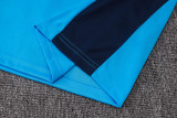 2026-27 Napoli Lake blue Tank top and shorts suit #D26101