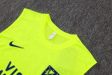 2026-27 ATM Fluorescent Green Tank top and shorts suit # D26097