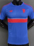 2026-27 Man Utd Blue Casual Player Version Training Shirts