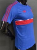 2026-27 Man Utd Blue Casual Player Version Training Shirts
