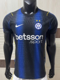 2027 INT Blue Black Special Edition Player Version Soccer Jersey