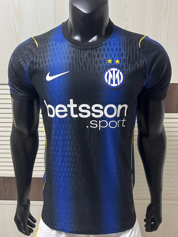 2027 INT Blue Black Special Edition Player Version Soccer Jersey