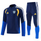 2026-27 Boca Juniors Royal blue Half Pull Tracksuit (半拉链)