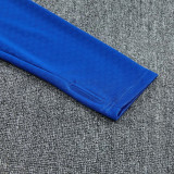 2026-27 Boca Juniors Royal blue Half Pull Tracksuit (半拉链)