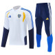 2026-27 Boca Juniors White Half Pull Tracksuit (半拉链)