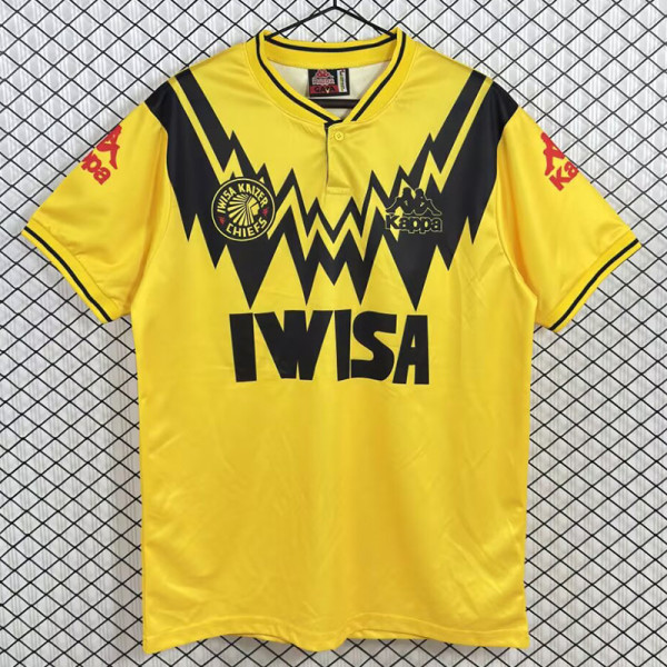 1992-1993 Kaizer Chiefs Home Retro Soccer Jersey