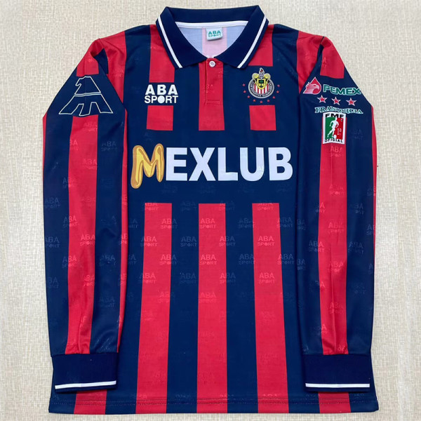 1997-1998 Chivas Guadalajara Special Edition Long Sleeve Retro Soccer Jersey (长袖)