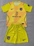 2026-27 ATM Yellow Goalkeeper Kids Soccer Jersey