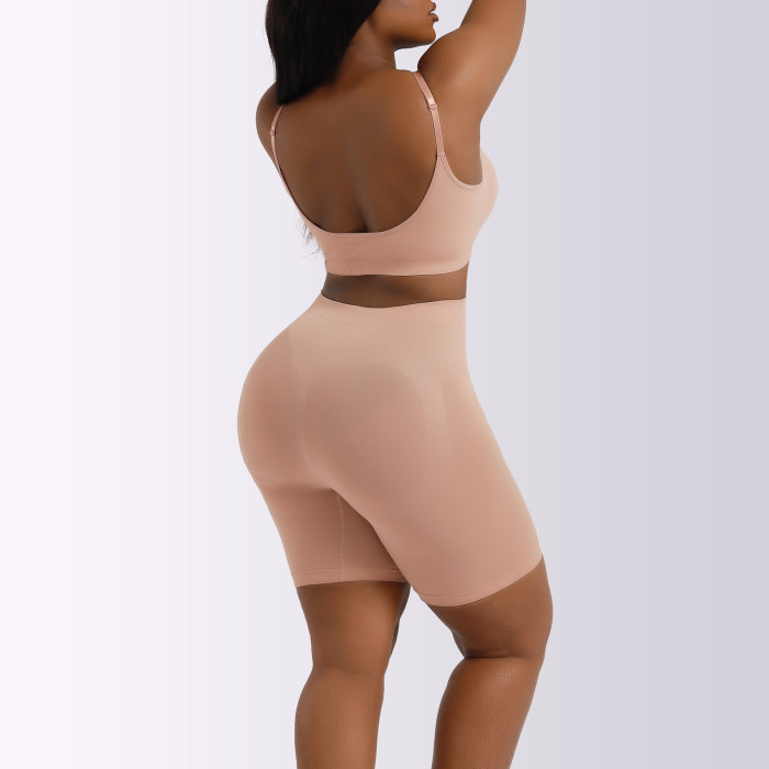Seamless Camisole Sports Bra Tummy Control Butt Lift Shaper Shapewear Pants Two Piece Set