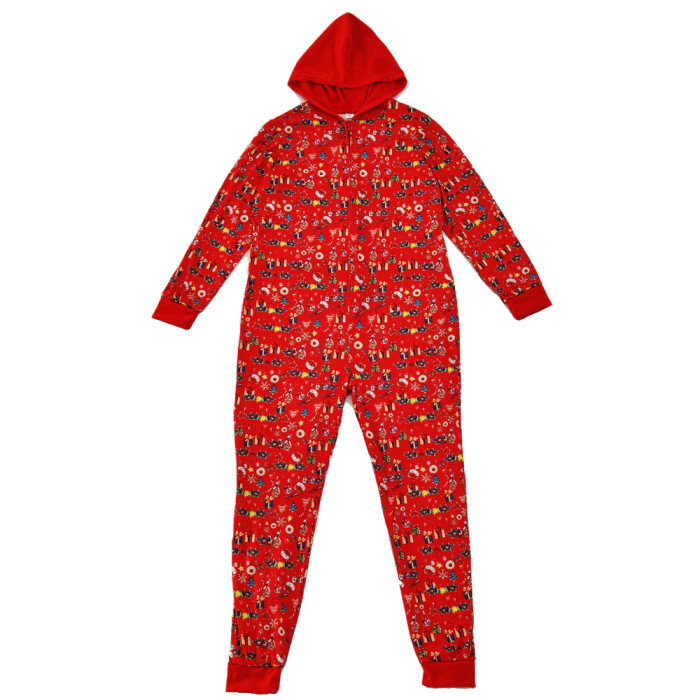 High-quality baby boys, girls, women's clothing, men's clothing, family one-piece Christmas pajamas