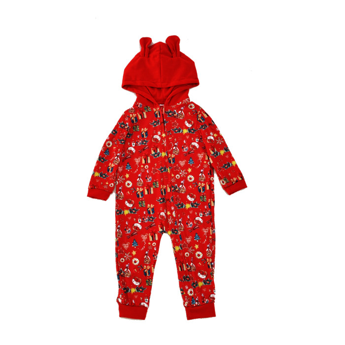 High-quality baby boys, girls, women's clothing, men's clothing, family one-piece Christmas pajamas