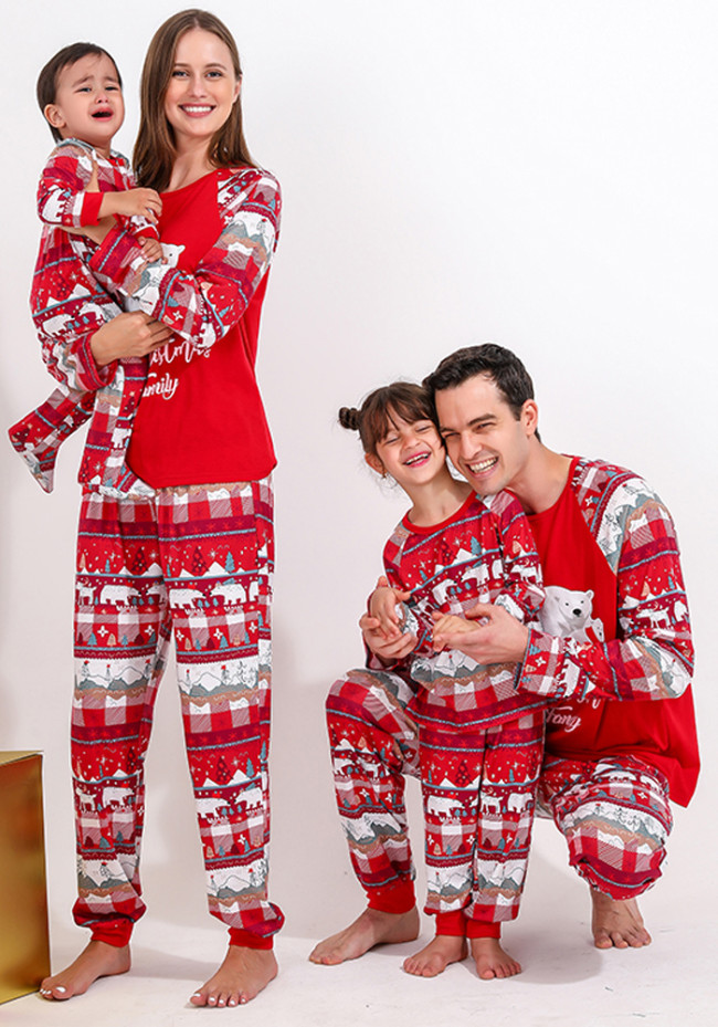 Family Pajamas Set Baby Boys Girls Women's Men's Christmas Sets