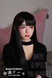 Myloliwaifu 結菜yunaヘッド & 145cm A-cup  職人メイク選択可能 ロり系ラブドール シリコン頭部+TPEボディ