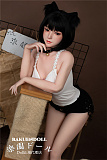 #1ヘッド & 148cm D-cup シリコン頭部+TPEボディ FUdoll