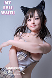 Renaヘッド & 148cm B-cup  職人メイク選択可能 ロり系ラブドール シリコン頭部+TPEボディ