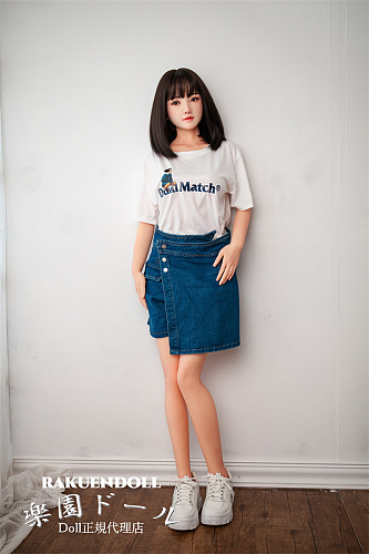 小晴天ヘッド & 148cm D-cup  シリコン頭部+TPEボディロり系ラブドール ボディー材質など選択可能