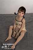 A148ヘッド ＆ 110cm 平らボディ axbdoll tpe製ラブドール 宣材写真がリアルメイク付き