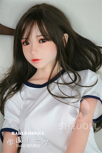 可可ヘッド & 148cm D-cup  シリコン頭部+TPEボディロり系ラブドール ボディー材質など選択可能