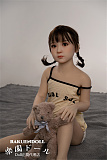 A148ヘッド ＆ 110cm 平らボディ axbdoll tpe製ラブドール 宣材写真がリアルメイク付き