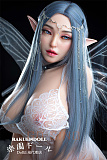 【コスプレ用のつけ耳】G5ヘッド & 155cm K-cup  フルシリコン製ラブドール GD Sino