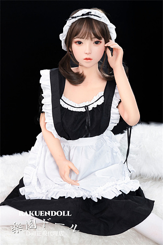 柠檬ヘッド & 148cm D-cup  シリコン頭部+TPEボディロり系ラブドール ボディー材質など選択可能