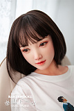 小晴天ヘッド & 148cm D-cup  シリコン頭部+TPEボディロり系ラブドール ボディー材質など選択可能