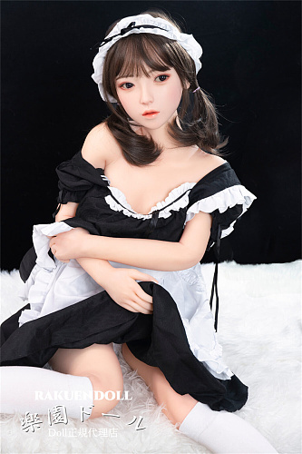 柠檬ヘッド & 148cm D-cup  シリコン頭部+TPEボディロり系ラブドール ボディー材質など選択可能