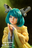 シリコンヘッド＆tpeボディ A87ヘッド ＆ 120cm 新型ボディ axbdoll