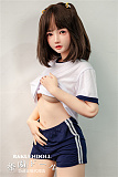 XYdoll Qヘッド & 148cm D-cup シリコン頭部+TPEボディ