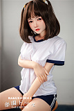 XYdoll Qヘッド & 148cm D-cup シリコン頭部+TPEボディ