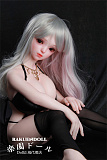 伊娜ヘッド & 100cm F-cup フルシリコン製ラブドール 肌色＆眼球色＆メイク＆ウィッグ＆衣装は宣材写真通り