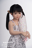 シリコンヘッド＆tpeボディ GB02ヘッド ＆ 110cm 平らボディ axbdoll  宣材写真がリアルメイク付き