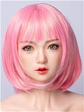 D2ヘッド & 130cm A-cup  シリコン頭部+TPEボディ ロり系ラブドール ボディー材質など選択可能