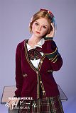 Emilyヘッド & 148cm C-cup 艾米莉 シリコン頭部+TPEボディ ロり系ラブドール ボディー材質など選択可能