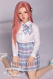 D2ヘッド & 130cm A-cup  シリコン頭部+TPEボディ ロり系ラブドール ボディー材質など選択可能
