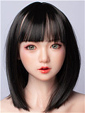 D2ヘッド & 130cm A-cup  シリコン頭部+TPEボディ ロり系ラブドール ボディー材質など選択可能