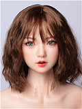 D3ヘッド & 130cm A-cup  シリコン頭部+TPEボディ ロり系ラブドール ボディー材質など選択可能