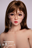 D7ヘッド & 148cm C-cup  シリコン頭部+TPEボディ ロり系ラブドール ボディー材質など選択可能