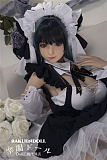 シリコンヘッド＆TPEボディ GD22ヘッド ＆ 140cm バスト大 axbdoll